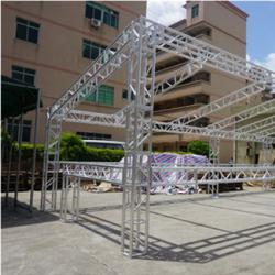 Aluminum goal post truss for hanging led screen and lighting