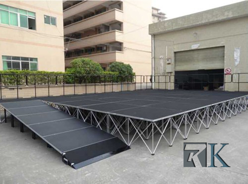 Aluminum adjustable smart stage for concert & party